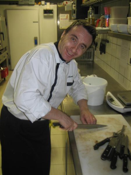 Chef cuisto Dominique restaurant le A   